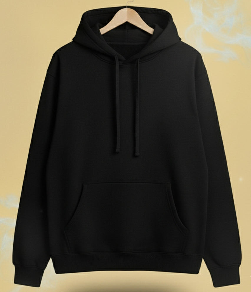 Dragon Ball Z Style (UNISEX) Pure Cotton Black Printed Hoodie For Winters